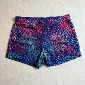 Capezio Future Star Multicolor Athletic Shorts